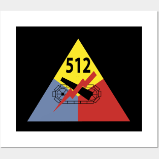 SSI - 512tth Armored Infantry Battalion X 300 Posters and Art